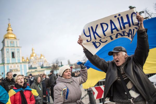 В Киеве продолжаются народные волнения