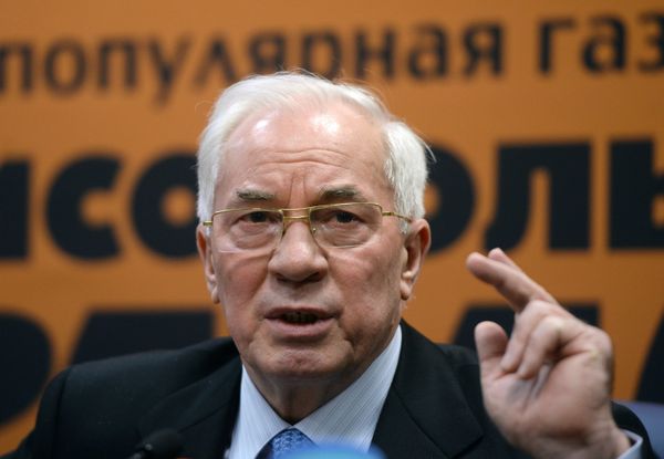 Пресс-конференция Николая Азарова, посвященная выходу его книги Украина на перепутье