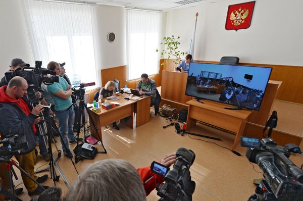 Заседание суда по делу Надежды Савченко