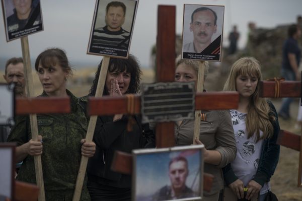 Мероприятия на Саур-Могиле в ознаменование 72-й годовщины освобождения Донбасса от немецко-фашистских захватчиков Мероприятия на Саур-Могиле в ознаменование 72-й годовщины освобождения Донбасса от немецко-фашистских захватчиков