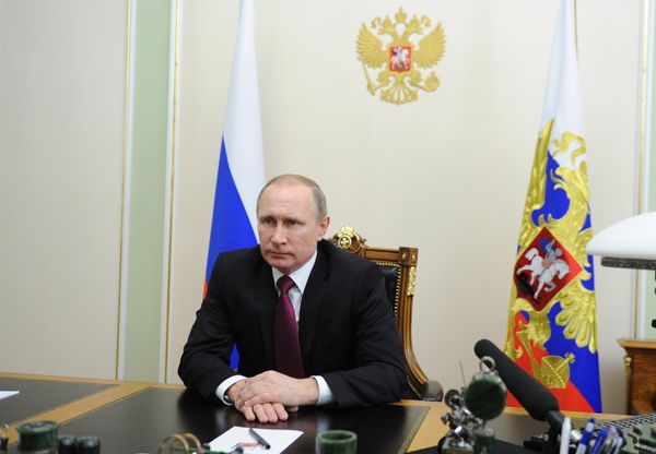 Обращение президента РФ В. Путина в связи с принятием совместного заявления России и США по Сирии