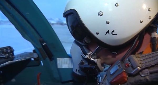 Вылет первой группы самолетов ВКС с авиабазы Хмеймим в пункты постоянного базирования на территории России