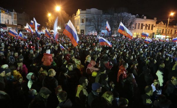 Празднование Дня воссоединения Крыма с Россией Празднование Дня воссоединения Крыма с Россией