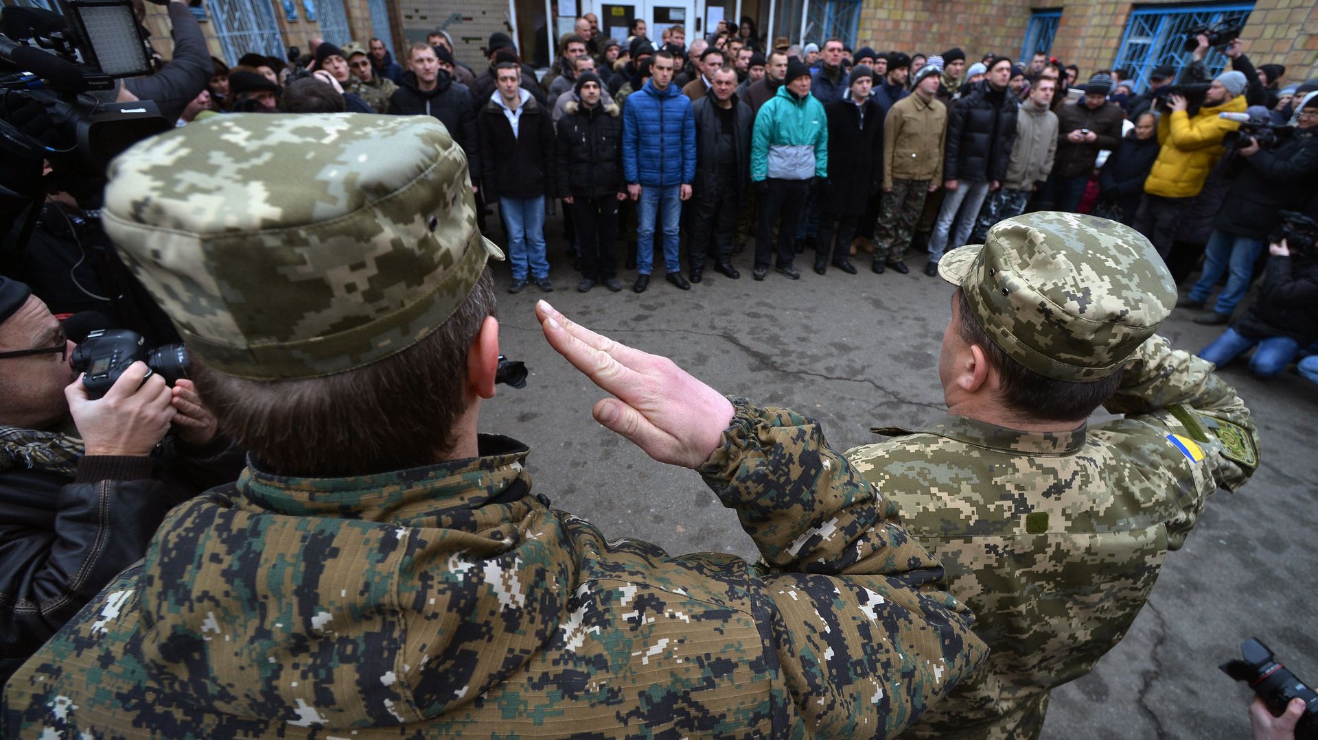 Четвертая волна мобилизации в украинскую армию Четвертая волна мобилизации в украинскую армию - РИА Новости, 1920, 27.10.2024