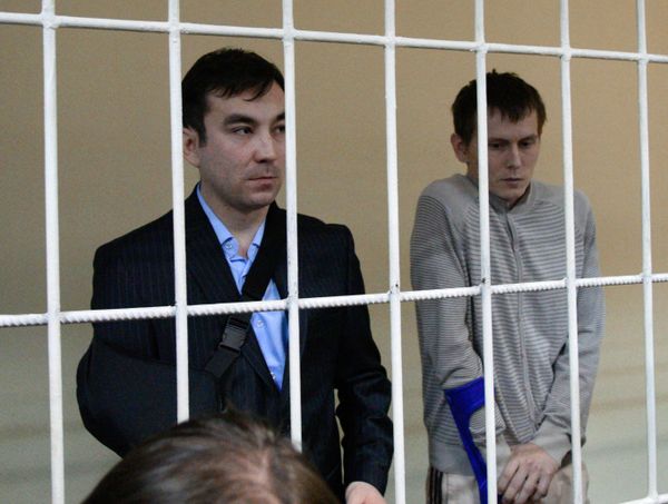 Суд Киева продлил арест россиянам Е.Ерофееву и А.Александрову