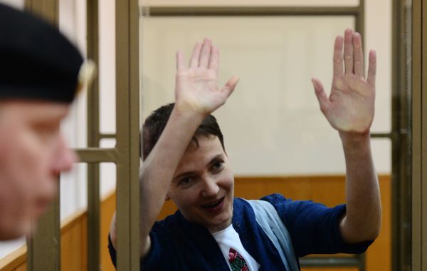 Оглашение приговора Надежде Савченко