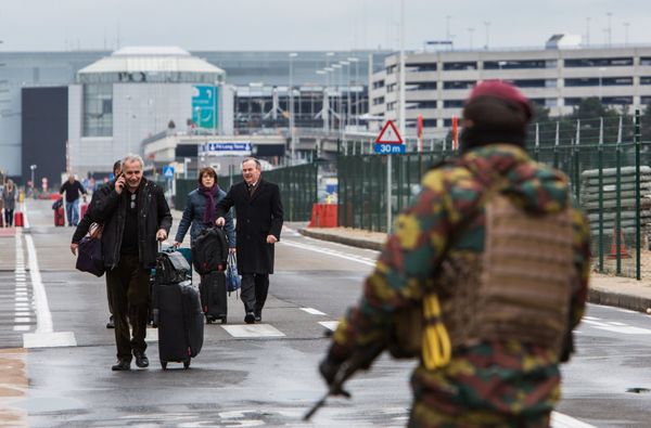 Ситуация в Брюсселе после серии взрывов в аэропорту и метро