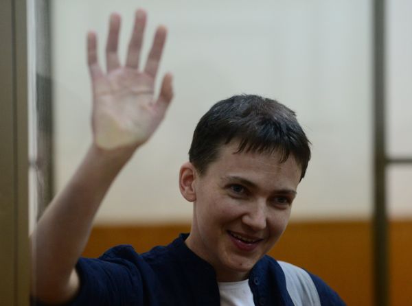Оглашение приговора Надежде Савченко