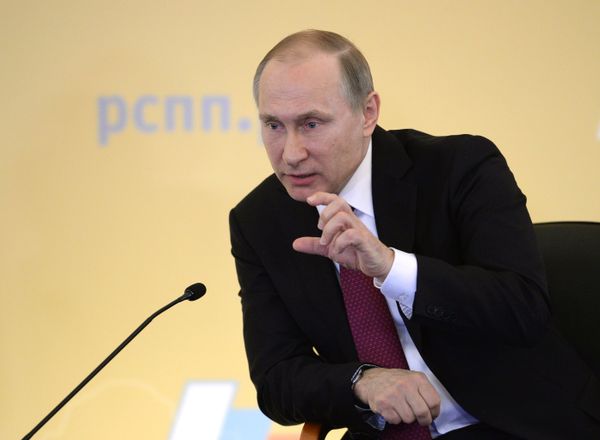Выступление президента РФ В. Путина на пленарном заседании съезда РСПП