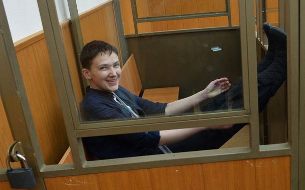 Оглашение приговора Надежде Савченко