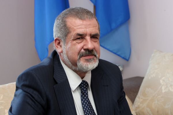 Встреча Р.Гайнутдина с главой Меджлиса крымско-татарского народа Р.Чубаровым