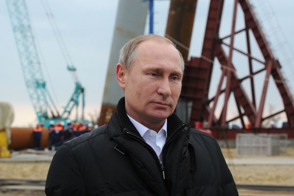Рабочая поездка президента РФ В. Путина в Крымский федеральный округ