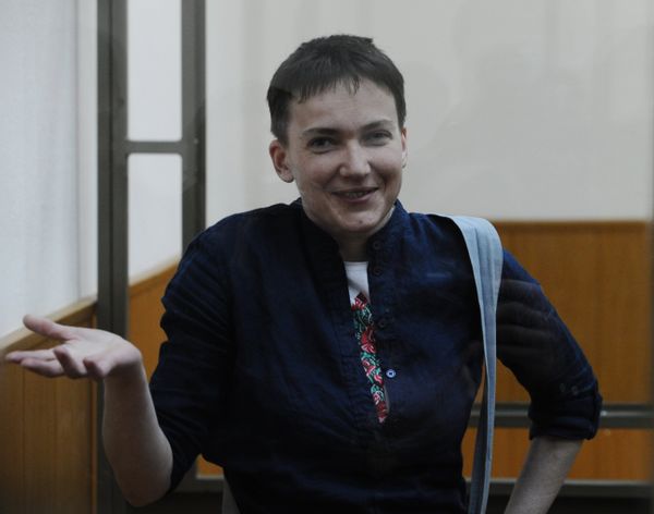 Оглашение приговора Надежде Савченко