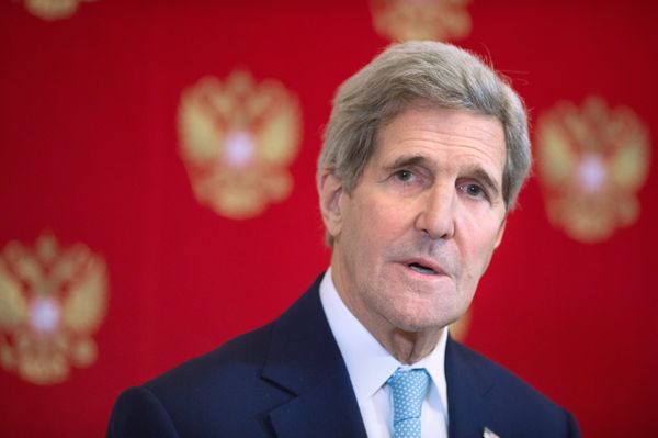 Встреча президента РФ В.Путина с госсекретарем США Д.Керри