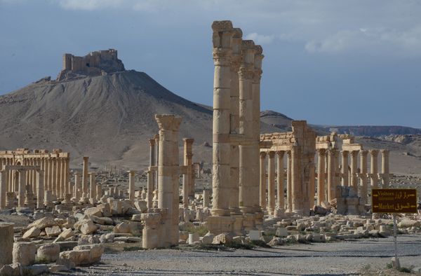 Историческая часть Пальмиры
