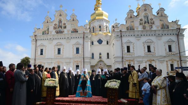 Интронизация нового предстоятеля Украинской православной церкви Московского патриархата