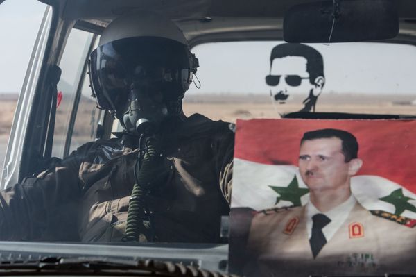 База ВВС сирийской армии в провинции Хомс База ВВС сирийской армии в провинции Хомс