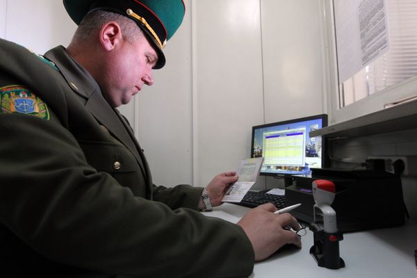 Работа белорусской таможенной службы