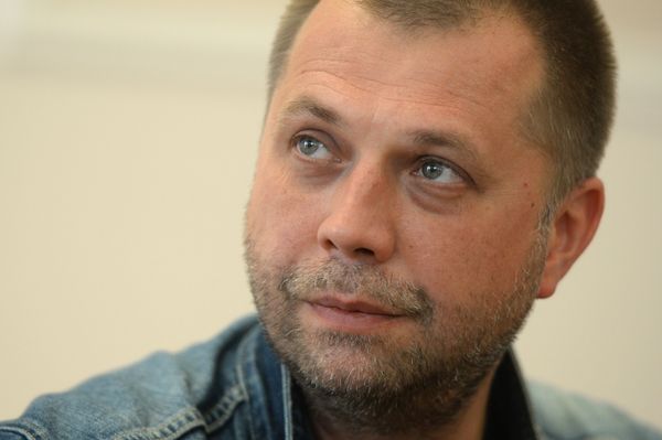 Брифинг премьер-министра самопровозглашенной Донецкой народной республики А. Бородая. Брифинг премьер-министра самопровозглашенной Донецкой народной республики А. Бородая.