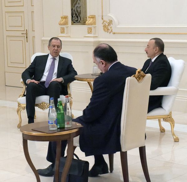 Встреча главы МИД России С.Лаврова и президента Азербайджана И.Алиева в Баку Встреча главы МИД России С.Лаврова и президента Азербайджана И.Алиева в Баку