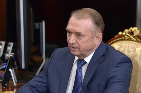Президент РФ В. Путин встретился с главой ТПП С. Катыриным
