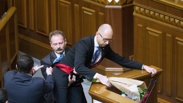 Заседание Верховной Рады Украины