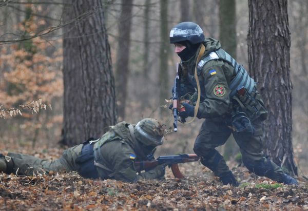 Подготовка пехоты Нацгвардии Украины по методике НАТО