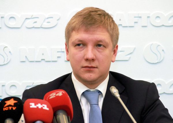 Пресс-конференция главы НАК Нафтогаз Украины А.Коболева в Киеве