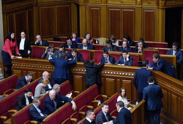 Заседание Верховной Рады Украины