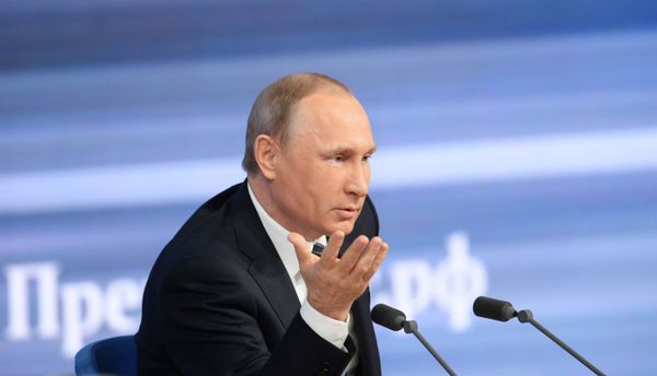 Одиннадцатая ежегодная большая пресс-конференция президента России Владимира Путина