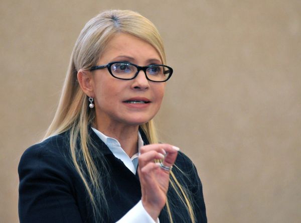 Пресс-конференция Юлии Тимошенко во Львове
