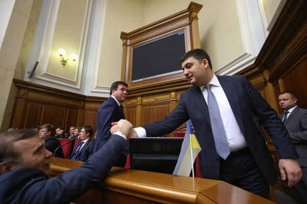 Заседание Верховной рады Украины
