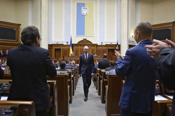 Заседание Верховной рады Украины