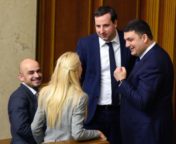 Заседание Верховной Рады Украины