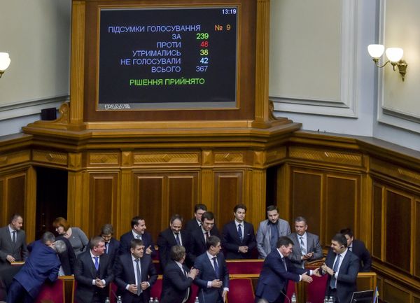 Заседание Верховной рады Украины Заседание Верховной рады Украины