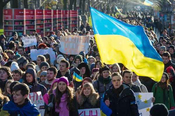 Ситуация на Украине в связи с вопросом евроинтеграции