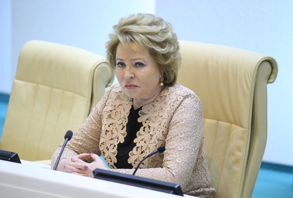 Заседание Совета Федерации РФ