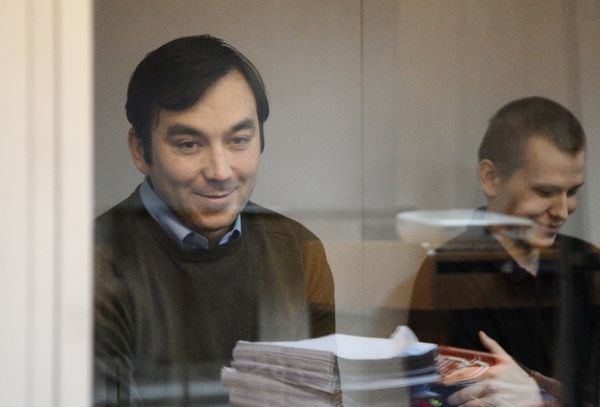 Заседание суда по делу Е. Ерофеева и А. Александрова в Киеве Заседание суда по делу Е. Ерофеева и А. Александрова в Киеве