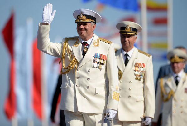 Празднование Дня ВМФ России в Севастополе