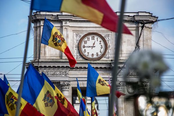 Акция протеста в Молдавии Акция протеста в Молдавии