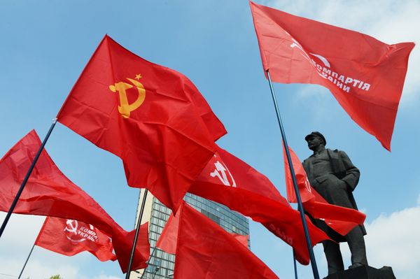 Празднование 1 мая в Донецке