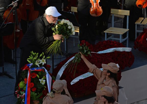 Оркестр Мариинского театра выступил в Пальмире Оркестр Мариинского театра выступил в Пальмире