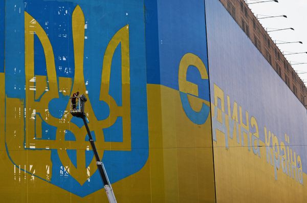 Предвыборная агитация в Киеве