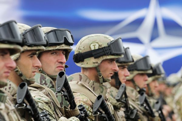 Открытие совместного учебно-тренировочного центра НАТО в Грузии
