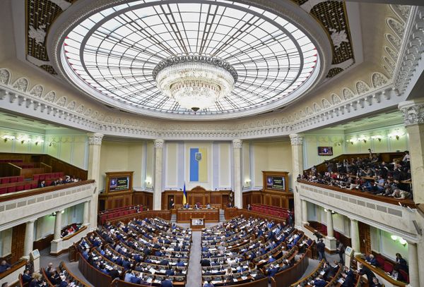 Заседание Верховной рады Украины