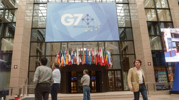 Подготовка к открытию саммита стран G7
