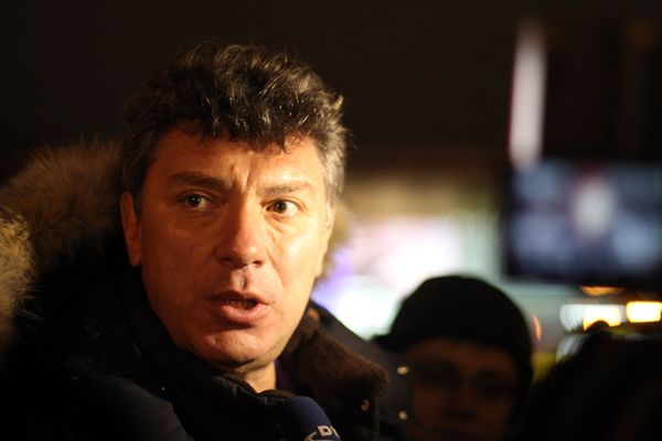 Акция в поддержку Сергея Удальцова проходит на Пушкинской площади