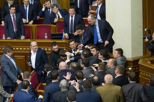 Заседание Верховной Рады Украины