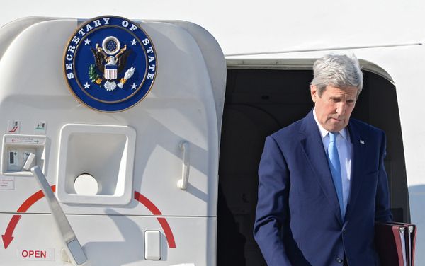 Прилет Государственного секретаря США Дж.Керри в Москву