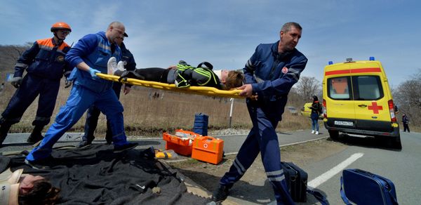 Тактико-специальные учения Ликвидация медицинских последствий ДТП в Приморском крае Тактико-специальные учения Ликвидация медицинских последствий ДТП в Приморском крае